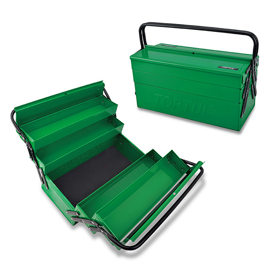 Caja de Herramientas 5 gavetas Vacia Verde 