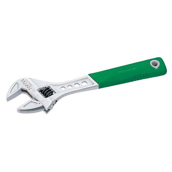 Llave Ajustable 10" (Mango Verde)