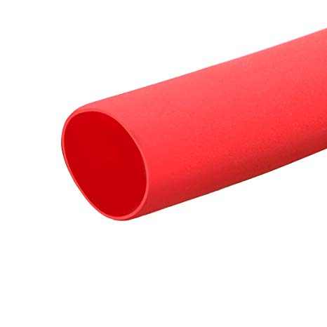 Tubo Termocontraible 30mm - Rojo