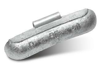 CONTRAPESO DE PLOMO PARA LLANTAS DE ACERO DE 45gr (100 unidades)