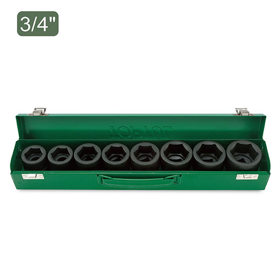 Jgo Llave Tubo Imp. 8Pz 3/4     