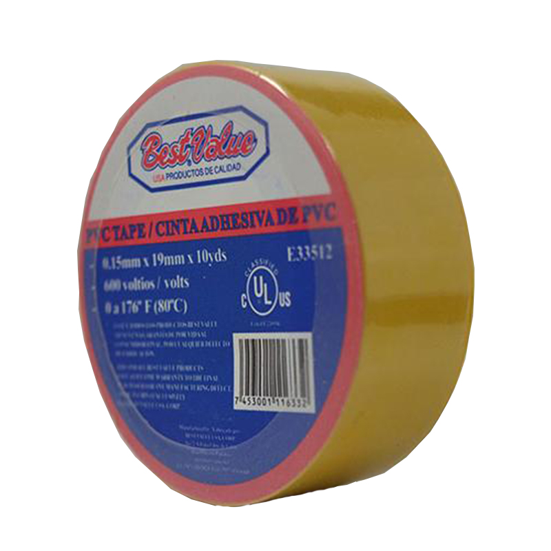 CINTA  ADHESIVA  AMARILLO 3/4X 9 mts