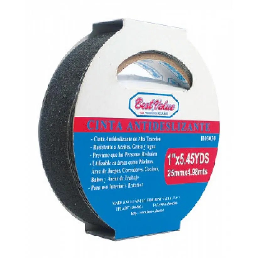 Cinta Antideslizante 25mm x 4.98Mts