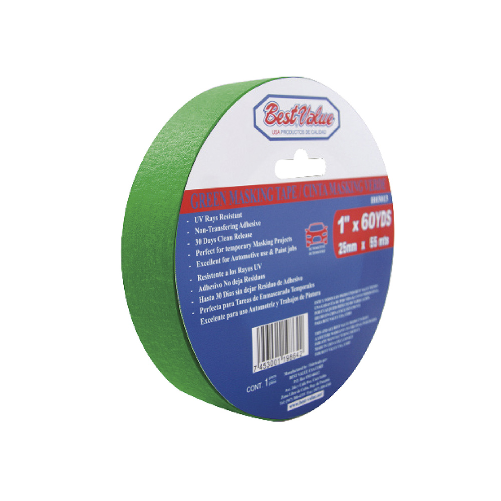 CINTA VERDE 1"x 60 (25x55MT)    
