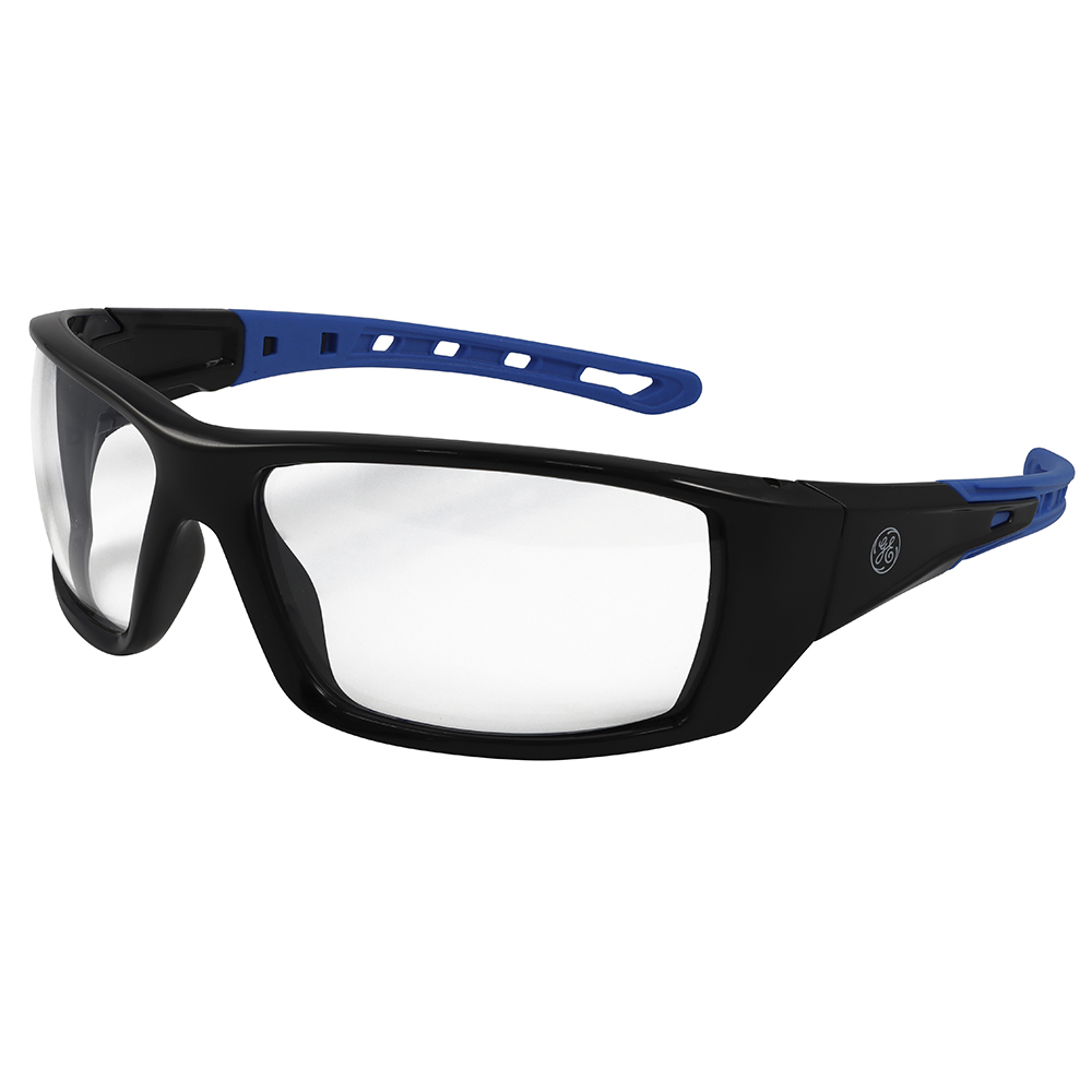 Lentes De Seguridad Negro /Azul Transp