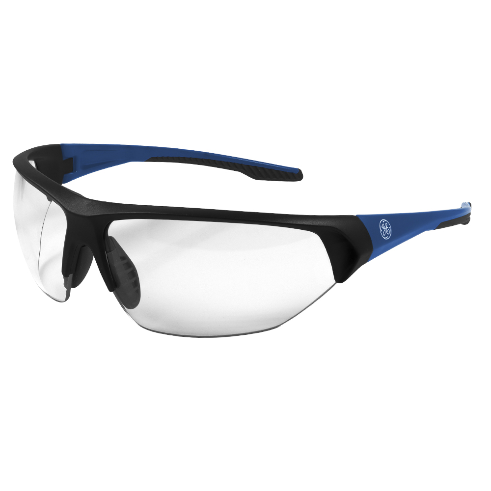 Lentes De Seguridad Negro/Azul Transp AE