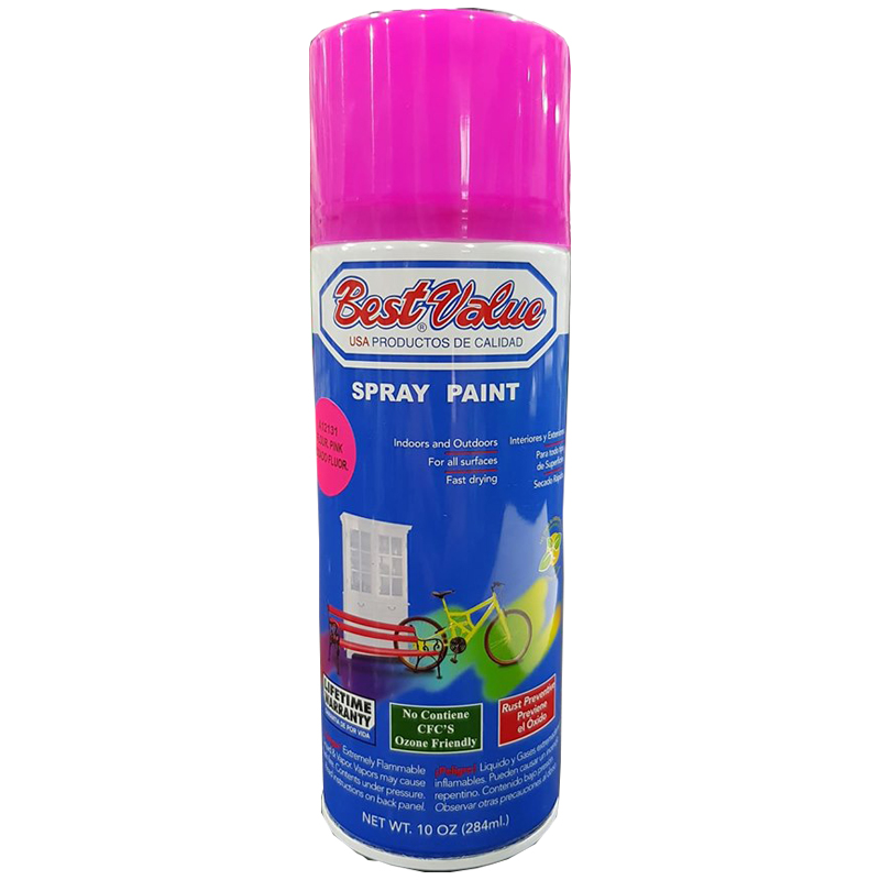 Pintura Spray Rosado Fluorescente