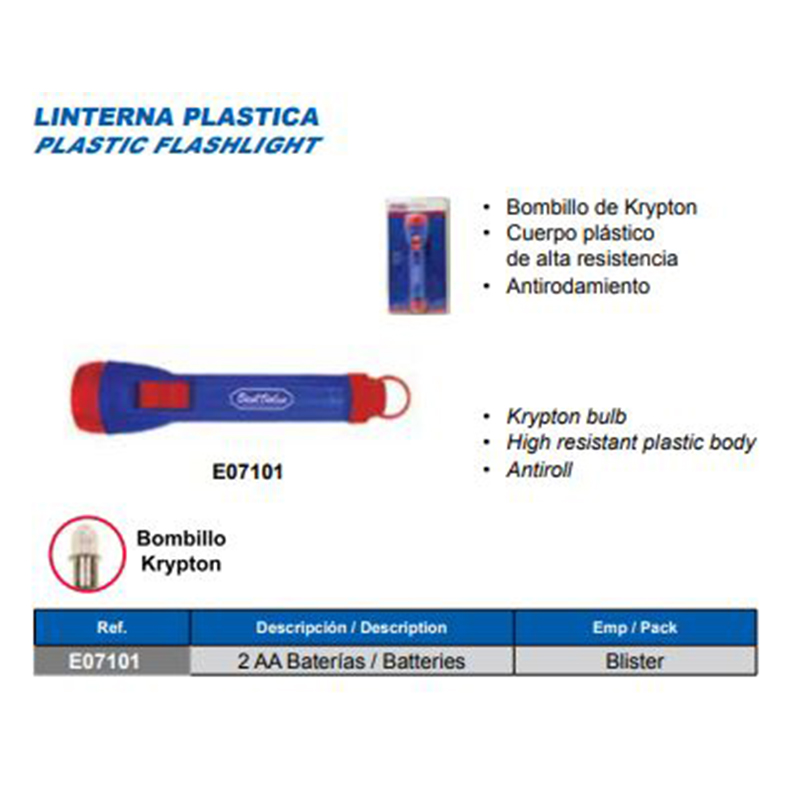 Linterna Plastica 2aa Best Value