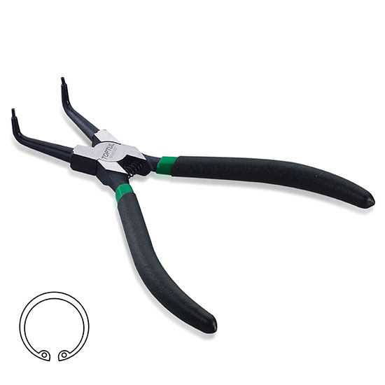 Pinza de Seguro Interno 7" Curvo