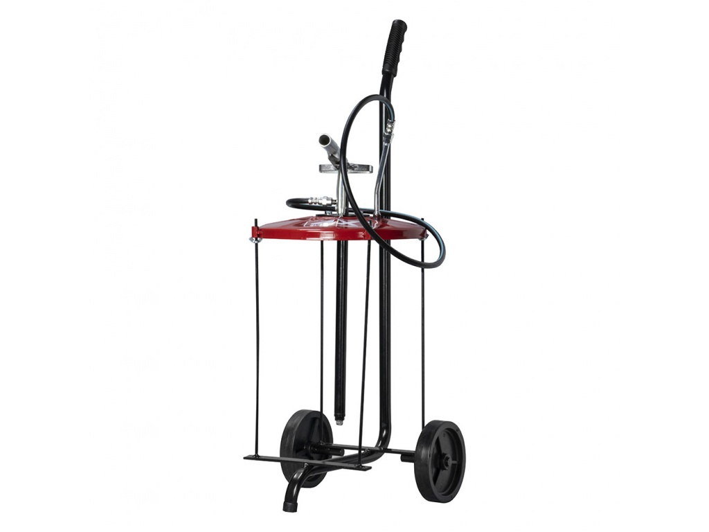 Engrasador Manual 4X 20Kg  Rojo Con Carrito