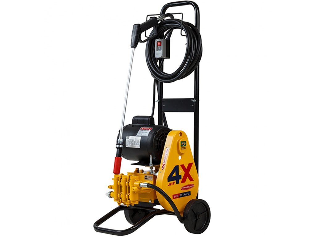 Hidrolavadora JHF 4X MB 0147C Móvil C/ Motor 1CV