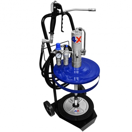 Bomba De Engrase Neumática 20Kg Azul