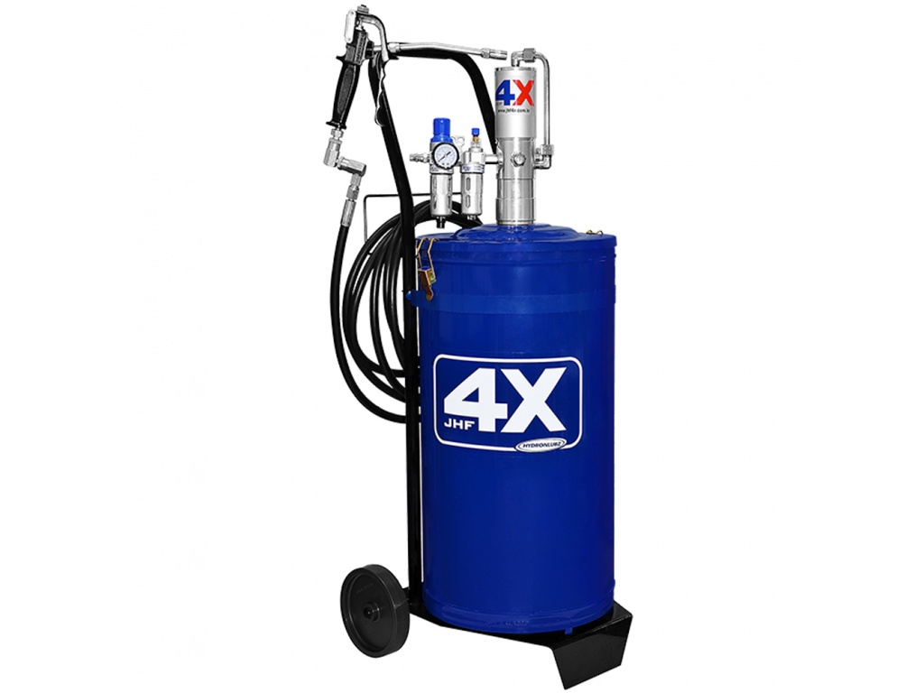 Bomba De Engrase Neumática 50Kg Azul