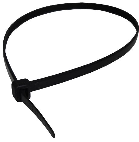 Precinto KSS 4,8 x 300 Negro - Paquete por 100 Und.