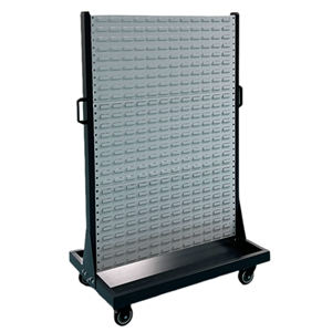 Estante movil con paneles de rejilla PATCH