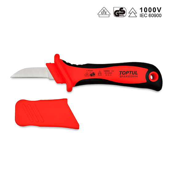 Cuchillo Para Cables Aislados Toptul