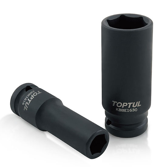 Llave Tubo de Impacto Largo de flanco Toptul de 1/2 DR. 6PT - SAE