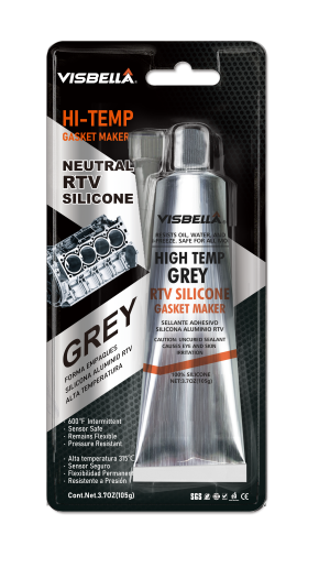 Silicona 105gr GRIS VISBELLA