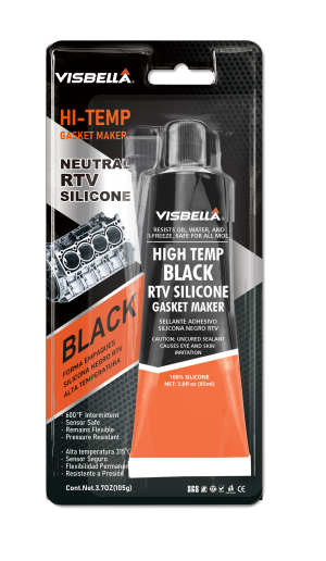 Silicona 105gr NEGRO VISBELLA