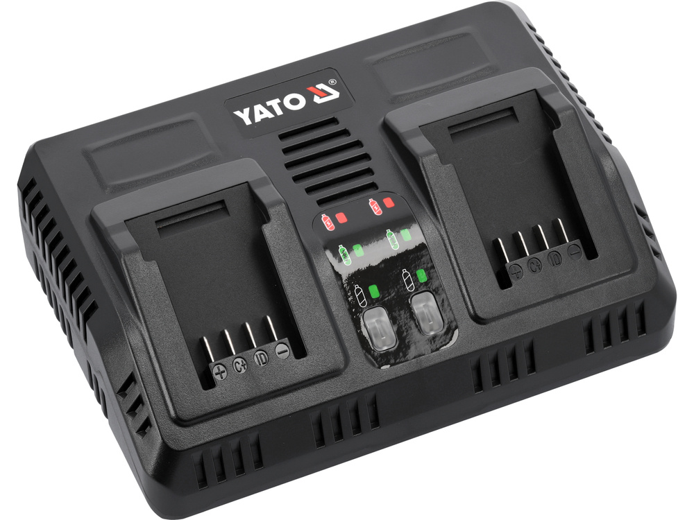 CARGADOR DOBLE SISTEMA YATO 18V 2.4A