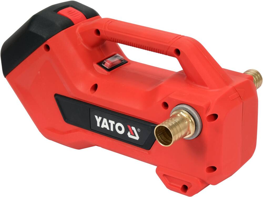 BOMBA DE AGUA Y ACEITE 18V YATO, 1800 L/H - CON BATERIA Y CARGADOR