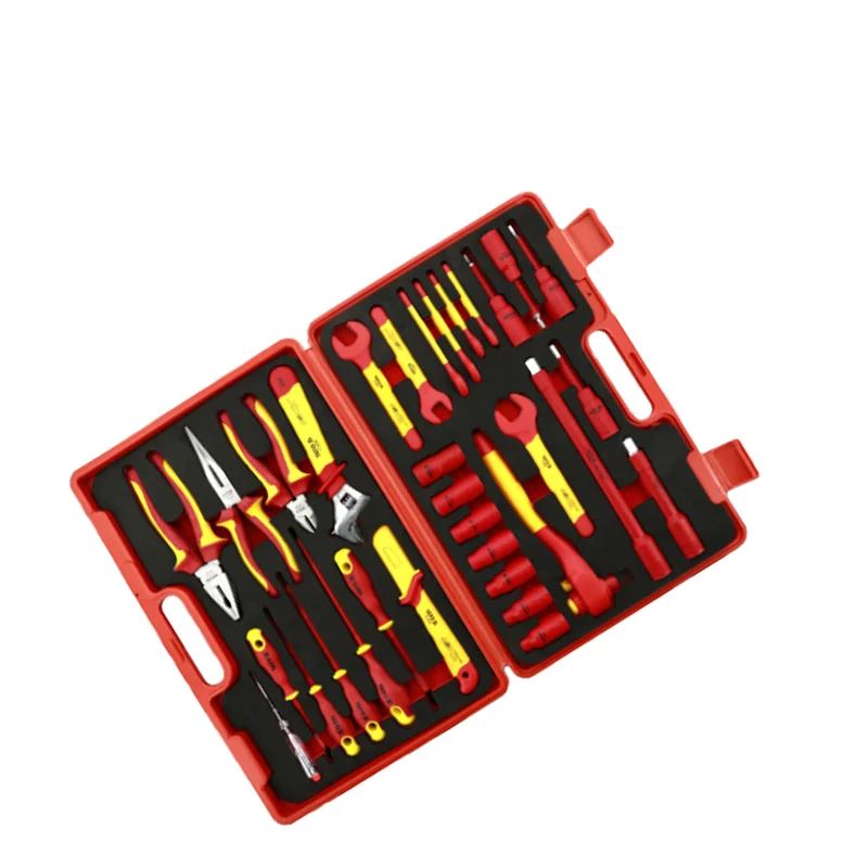 Juego de 32 Herramientas Aisladas a 1000V Yato  Tipo Maletín