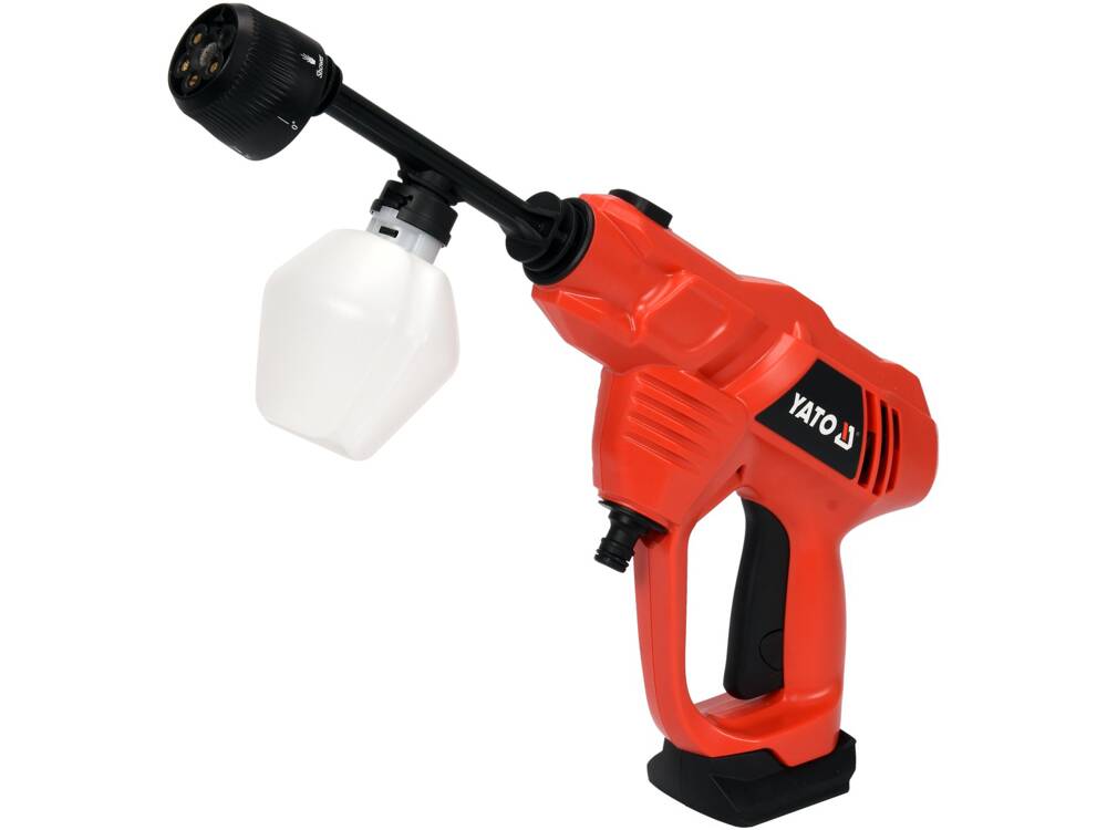 HIDROLAVADORA 18V, 23 BAR, FUNCIÓN ASPIRACIÓN DE AGUA YATO (SIN BATERIA NI CARGADOR)