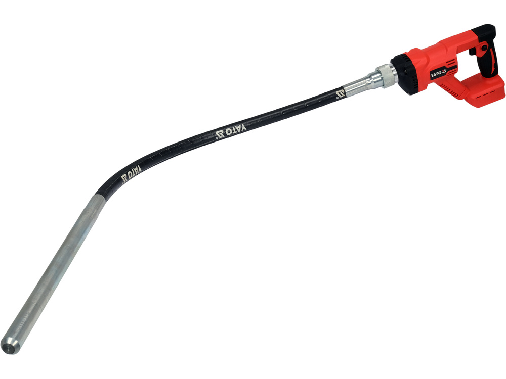 COPACTADOR DE HORMIGON INALAMBRICO YATO (VIBRADOR DE PASADORES) 18V (SIN BATERIA NI CARGADOR)