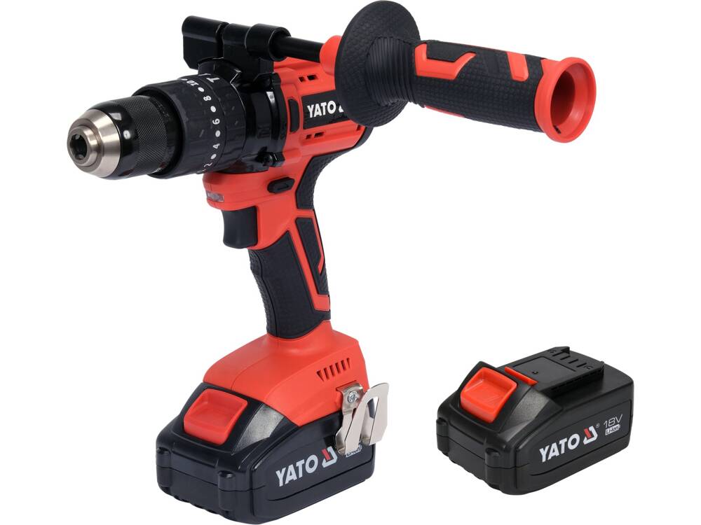 DESTORNILLADOR DE IMPACTO 18V 75 NM MOTOR BRUSHLESS, CON 2 BATERÍAS 3 AH Y CARGADOR