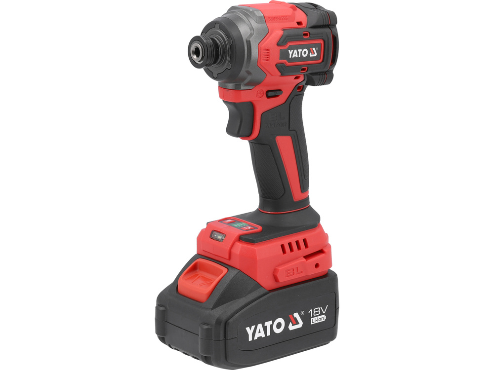 DESTORNILLADOR DE IMPACTO BRUSHLESS 18V 230NM 1X4.0AH CON BATERIA Y CARGADOR