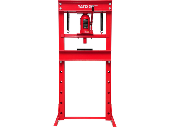 Prensa Hidráulica de Taller YATO YT-55581 | Capacidad 20 Toneladas