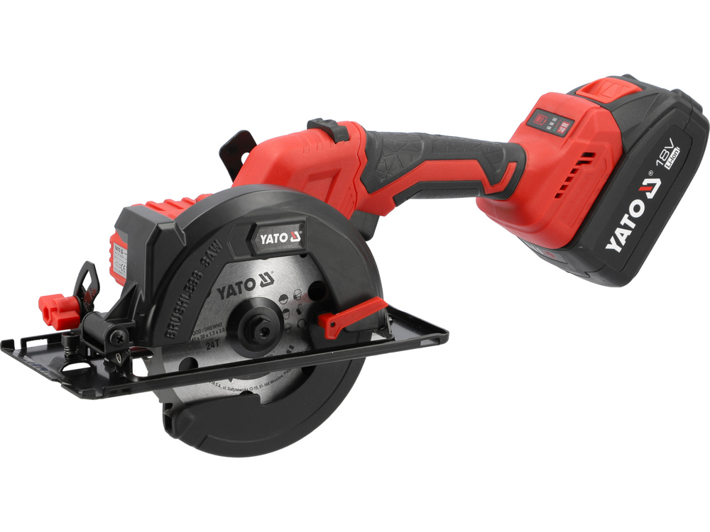 SIERRA CIRCULAR 18V 140 MM, 6150 MIN⁻¹ - 2X BATERÍA 4 AH